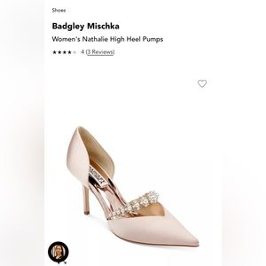 Badgley Mischka Nathalie High Heels